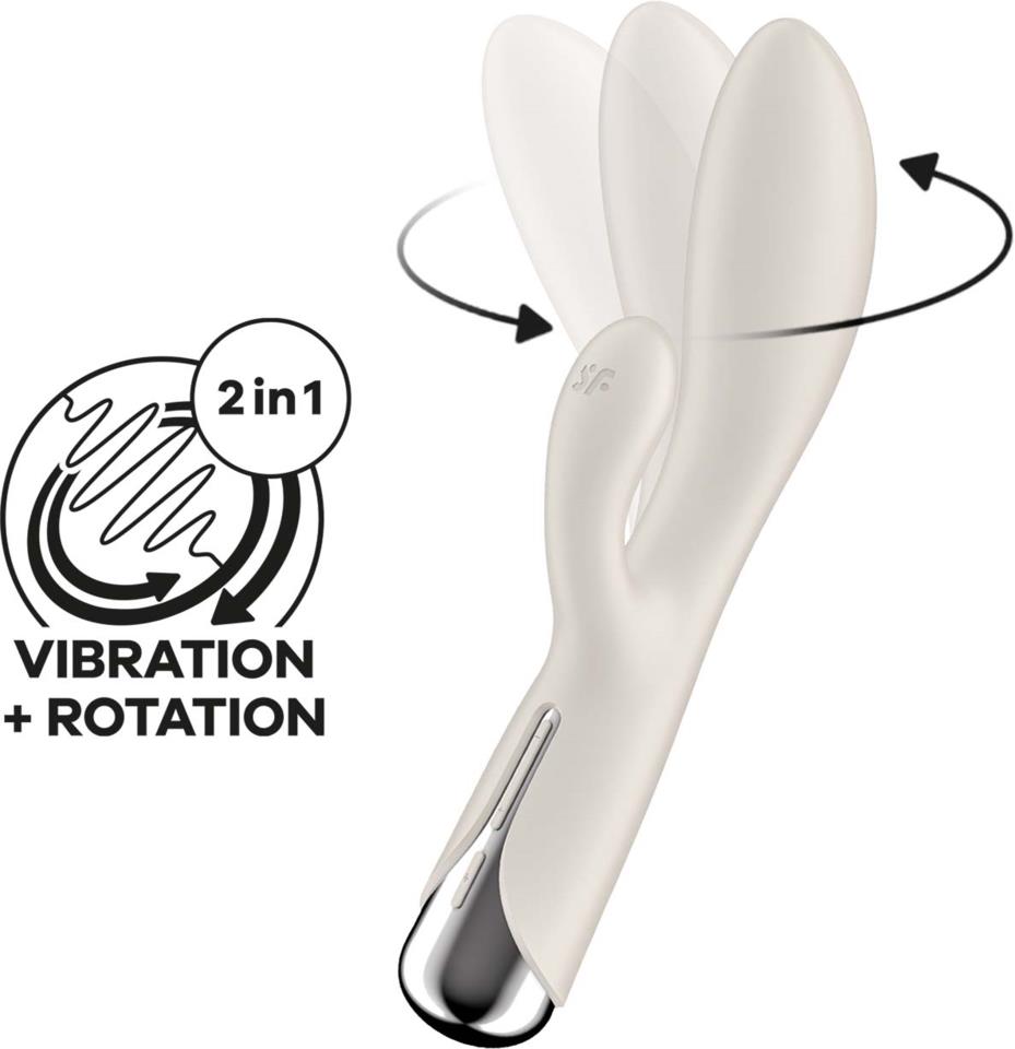 Satisfyer Spinning Rabbit 1 Beige | lyko.com Satisfyer Spinning Rabbit 1 Beige | lyko.com