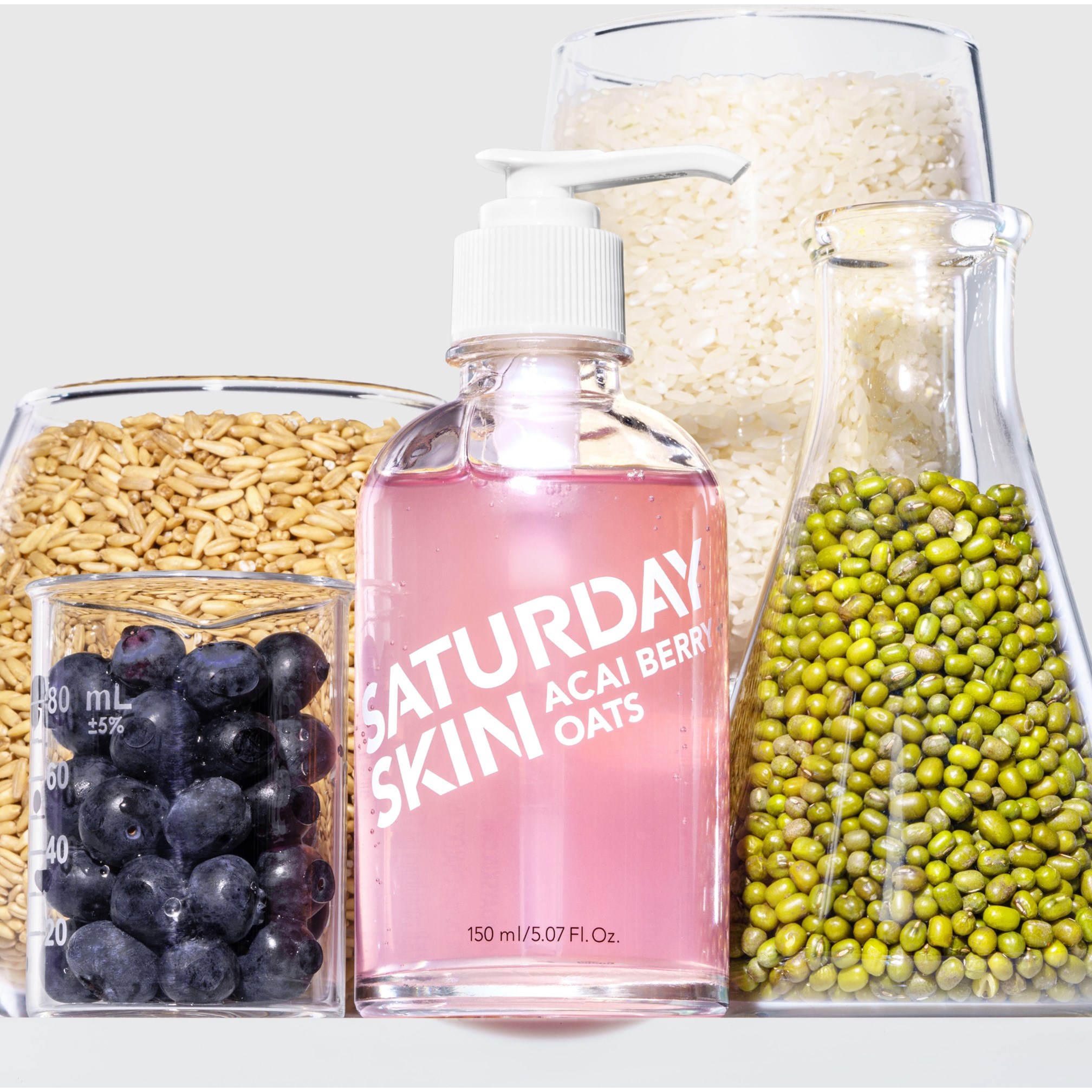 Saturday Skin Acai Berry + Oats Antioxidant Gel Cleanser 150 ml (obrázok 5)