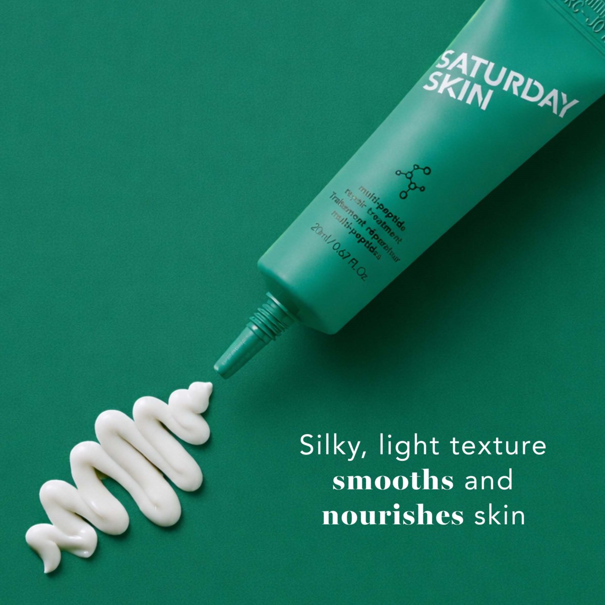Крем для лица Saturday Skin Multi-Peptide Repair Treatment с пептидами, 20 мл — фото 4