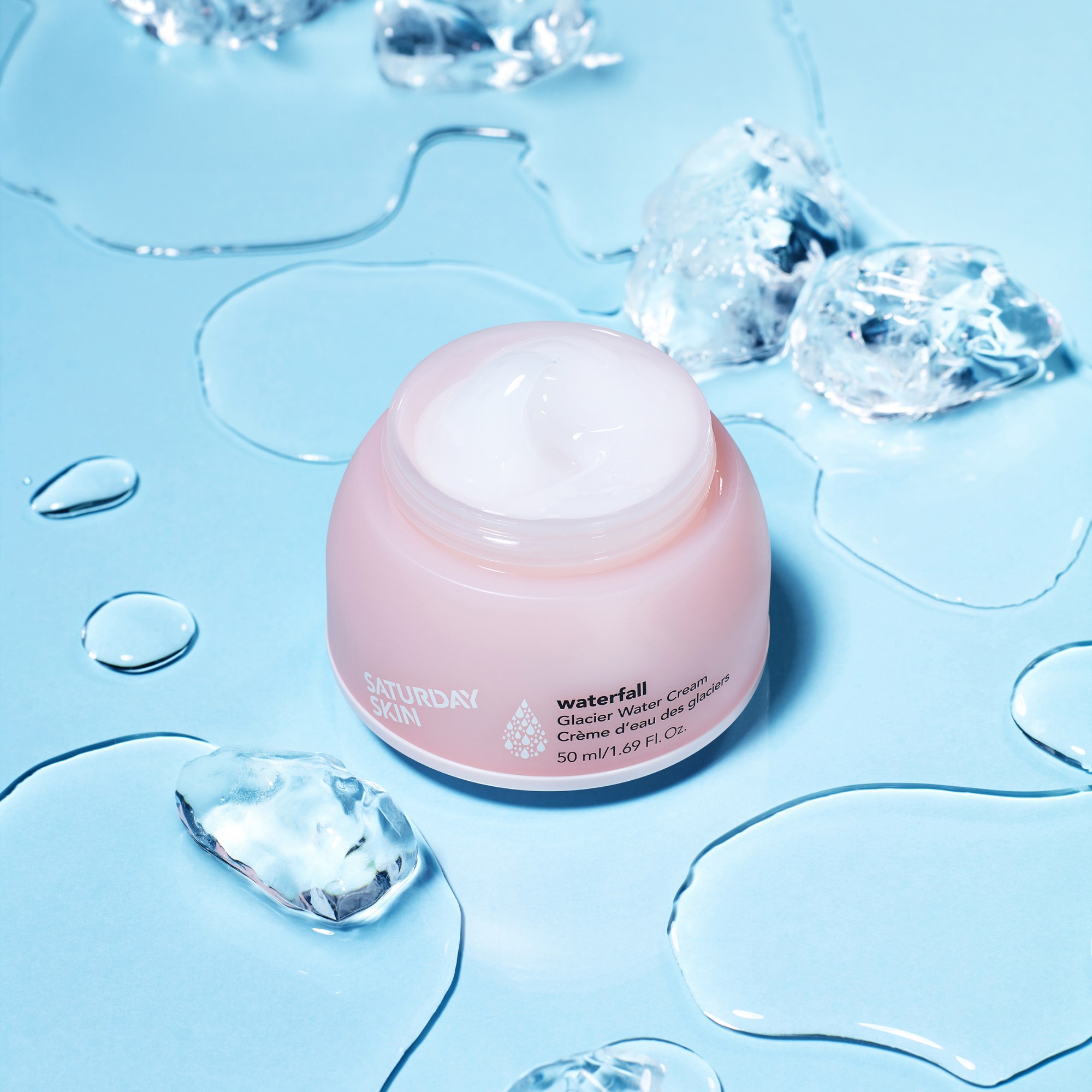 Saturday Skin Waterfall Glacier Water Cream 50 ml (obrázok 5)