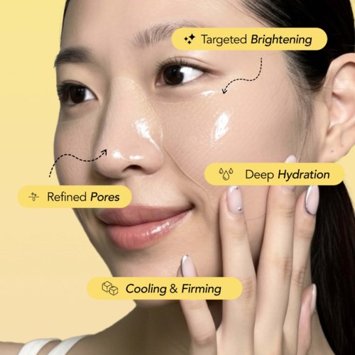 Saturday Skin Yuzu Vitamin C Butterfly Hydrogel Mask 40 g