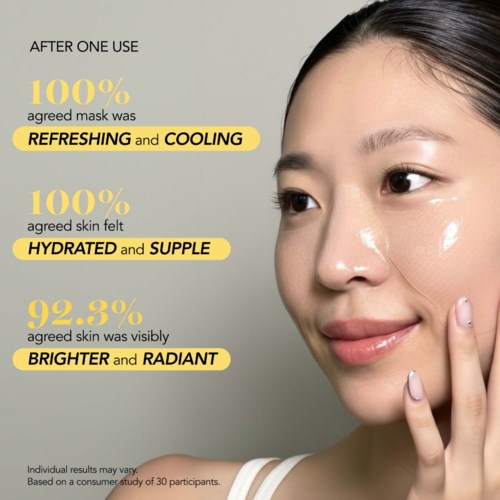Гидрогелевые патчи для кожи вокруг глаз Saturday Skin Yuzu Vitamin C Butterfly Hydrogel Mask с витамином C, 40 г — фото 4