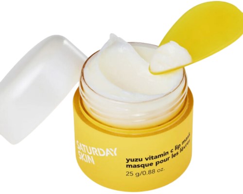 Маска для губ Saturday Skin Yuzu Vitamin C Lip Mask увлажняющая, 25 г — фото 3