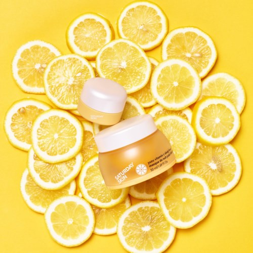 Ночная маска для лица Saturday Skin Yuzu Vitamin C Sleep Mask гелевая, с витамином C, 50 мл — фото 3