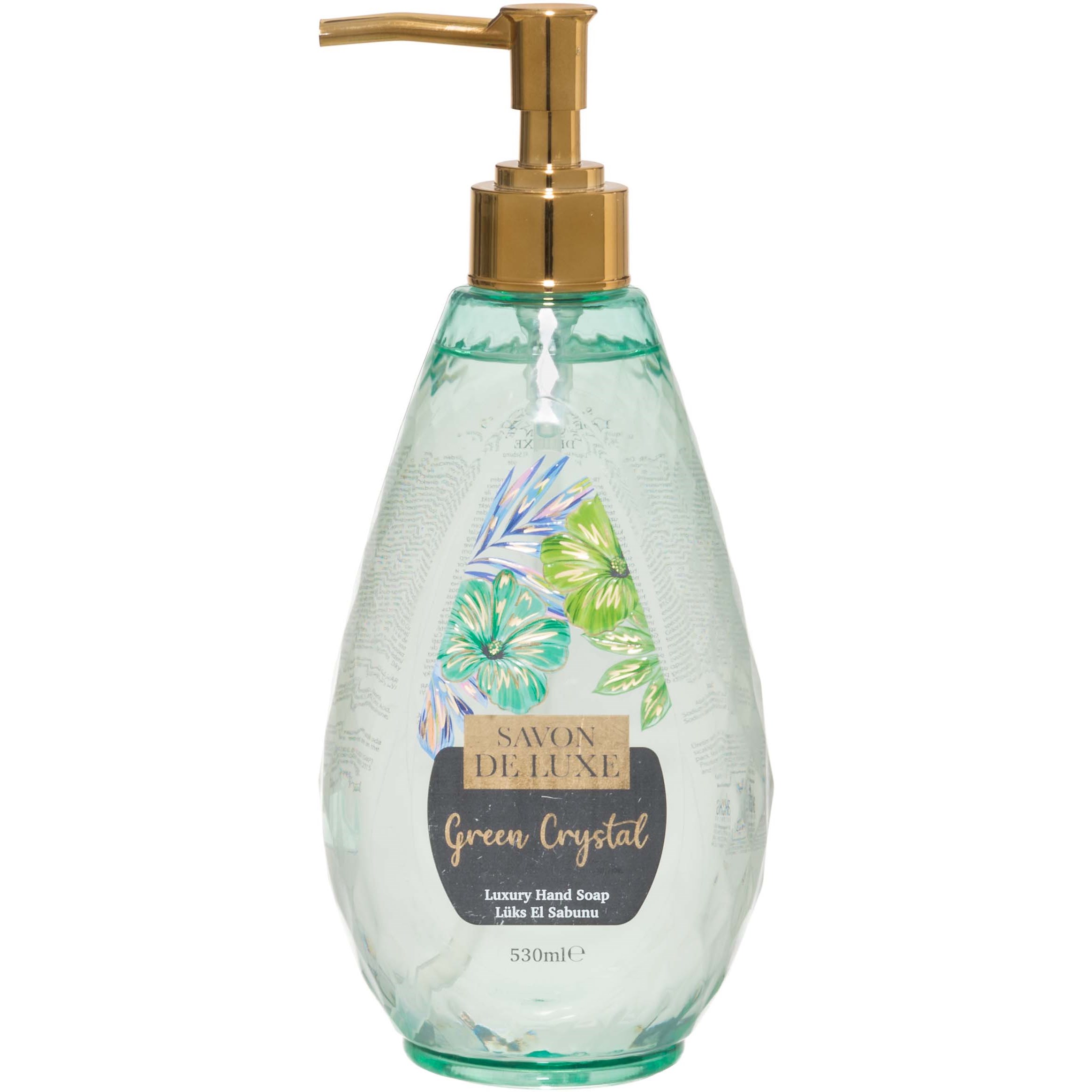 Läs mer om Savon de Luxe Crystalline Liquid Soap Mint Green 530 ml