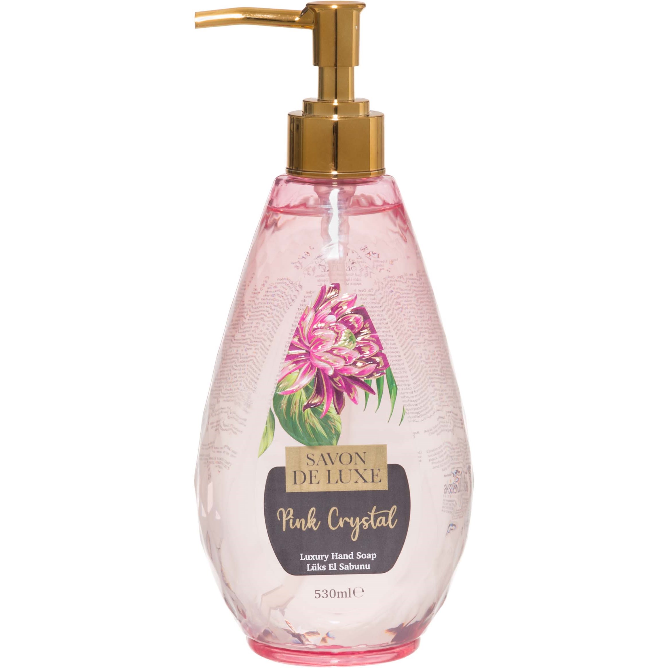 Läs mer om Savon de Luxe Crystalline Liquid Soap Pink 500 ml
