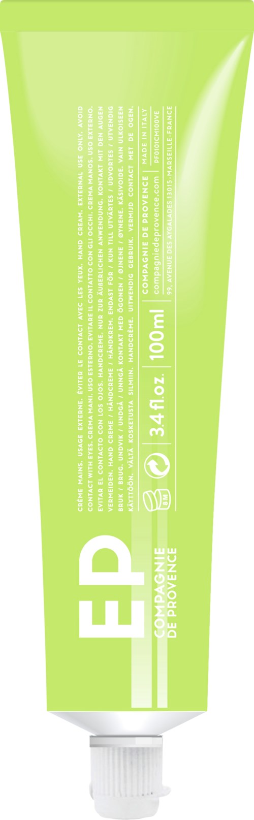 Compagnie de Provence Extra Pur Hand Cream Fresh Verbena 100 ml