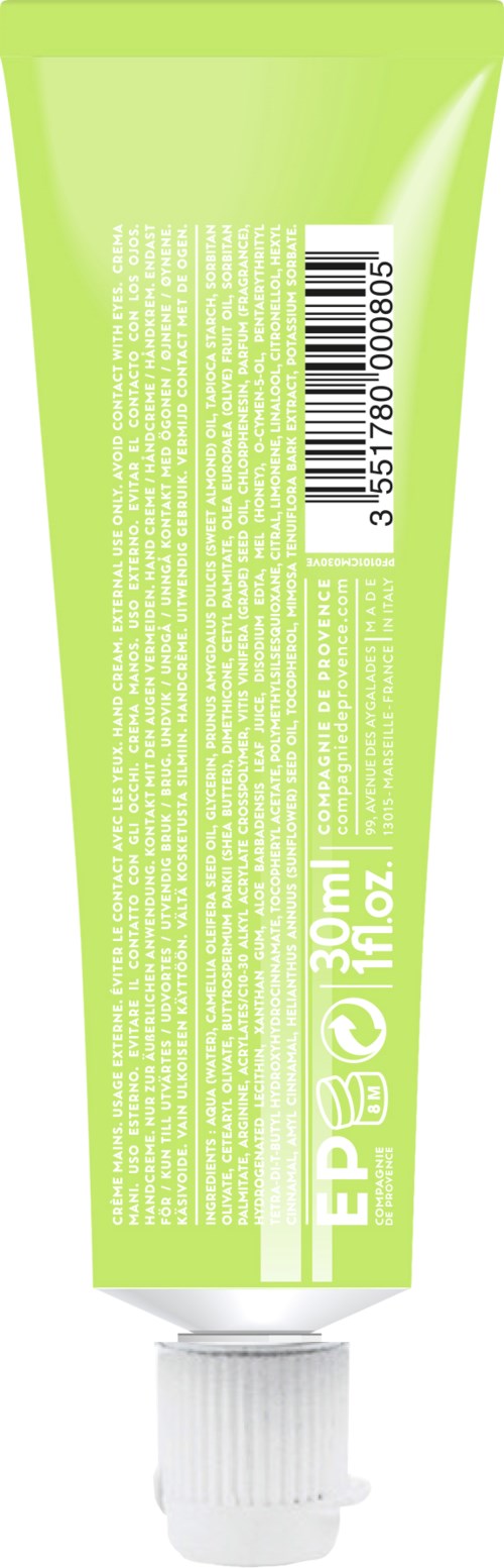 Compagnie de Provence Extra Pur Hand Cream Fresh Verbena 30 ml