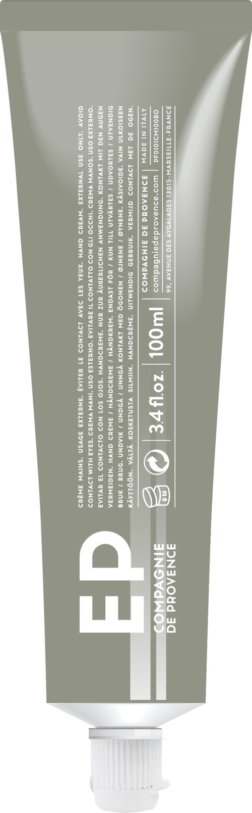 Compagnie de Provence Extra Pur Hand Cream Olive Wood 100 ml
