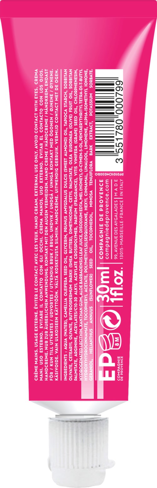 Compagnie de Provence Extra Pur Hand Cream Wild Rose 30 ml