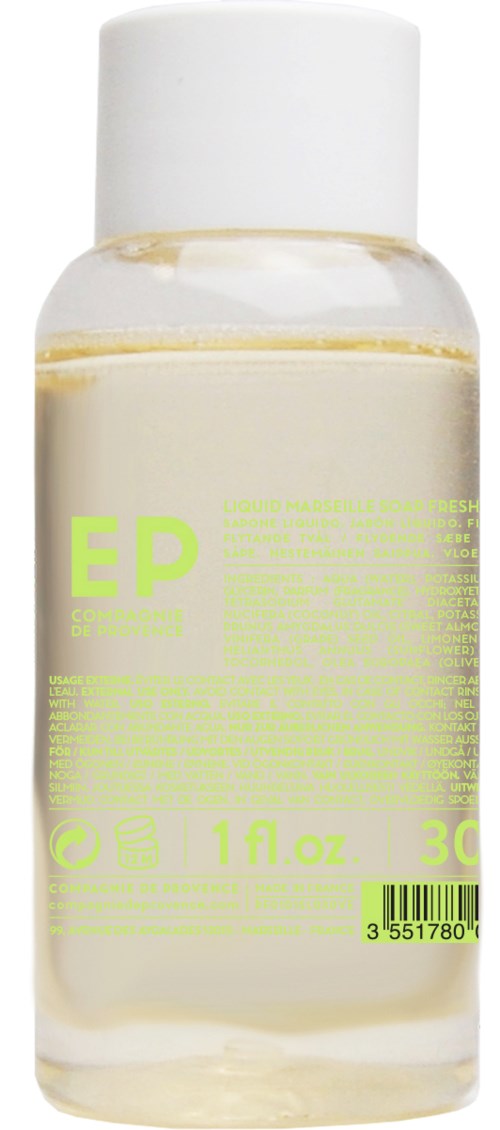 Compagnie de Provence   Liquid Soap Fresh Verbena 30 ml