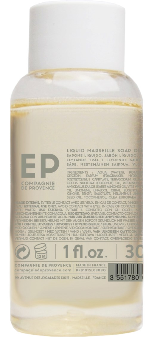 Compagnie de Provence   Liquid Soap Olive Wood 30 ml