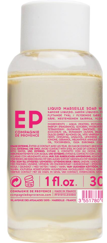 Compagnie de Provence Extra Pur Liquid Soap Wild Rose 30ml