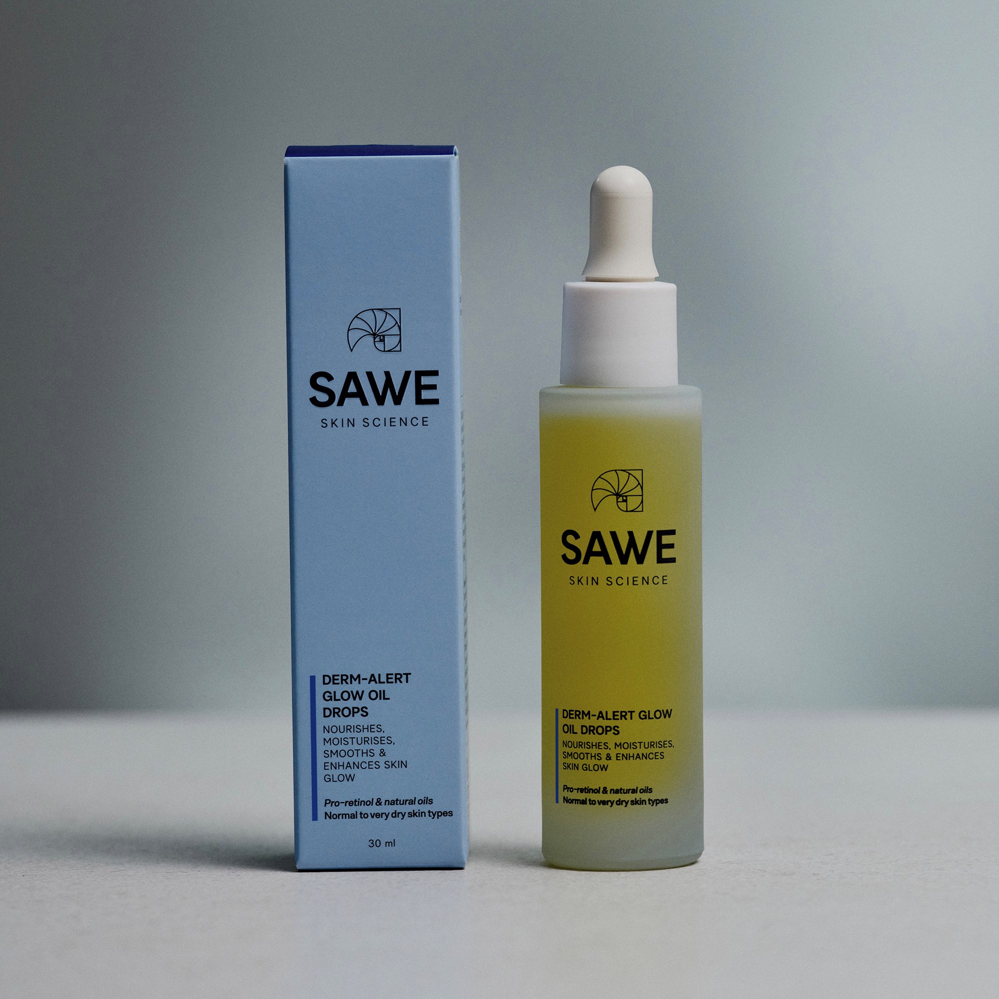 SAWE Skin Science Skin Science Derm-Alert Glow Oil Drops 30 ml (obrázok 3)