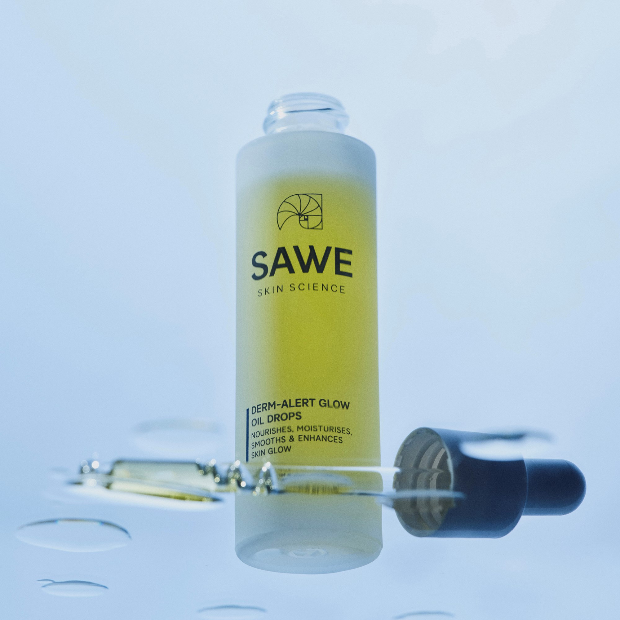 SAWE Skin Science Skin Science Derm-Alert Glow Oil Drops 30 ml (obrázok 4)