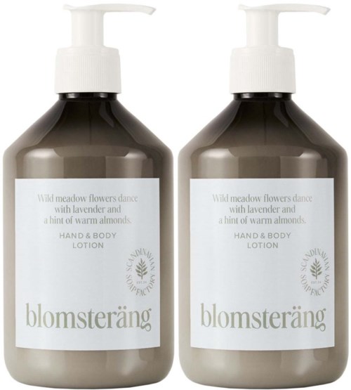 Scandinavian Soap Factory Blomsteräng Hand & Body Lotion 2 x 500 ml