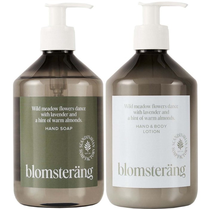 Scandinavian Soap Factory Blomsteräng Hand Soap 500 ml & Hand & B