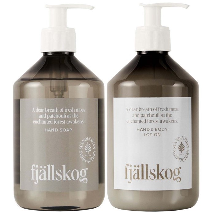 Scandinavian Soap Factory Fjällskog Hand Soap 500 ml & Hand & Bod