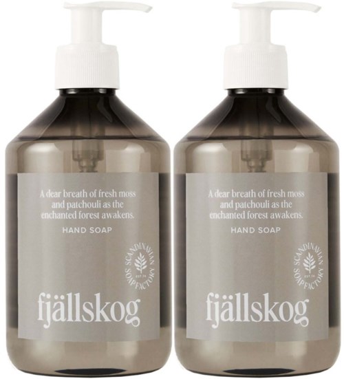 Scandinavian Soap Factory Fjällskog Hand Soap 2 x 500 ml