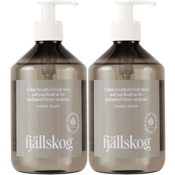 Scandinavian Soap Factory Fjällskog Hand Soap 2 x 500 ml