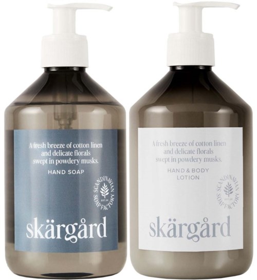 Scandinavian Soap Factory Skärgård Hand Soap 500 ml & Hand & Body Lotion 500 ml