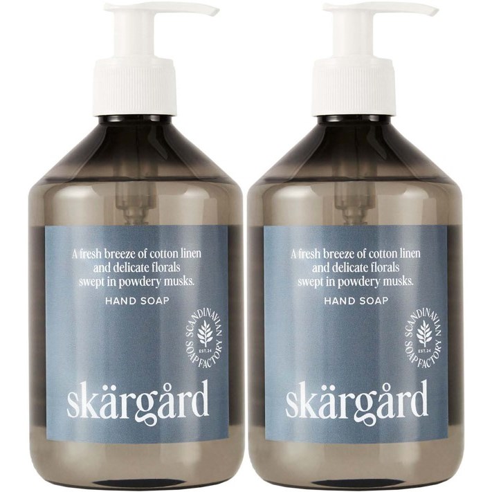 Scandinavian Soap Factory Skärgård Hand Soap 2 x 500 ml