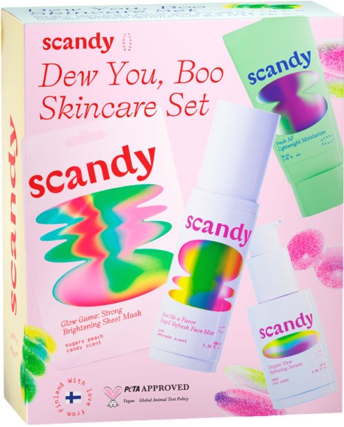 Scandy Dew You, Boo Skincare Set
