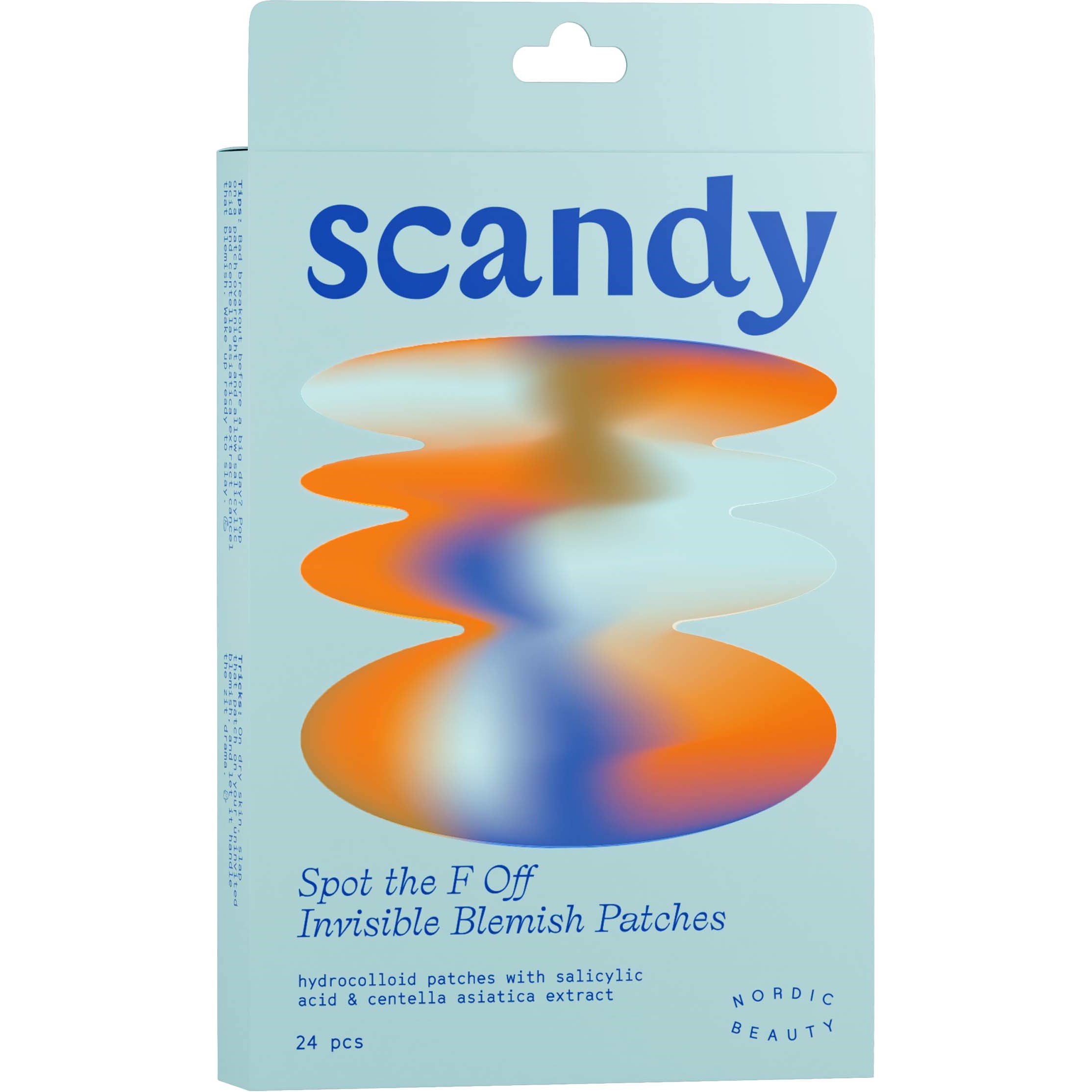 Scandy Spot the F Off Invisible Blemish Patches 24pcs billede