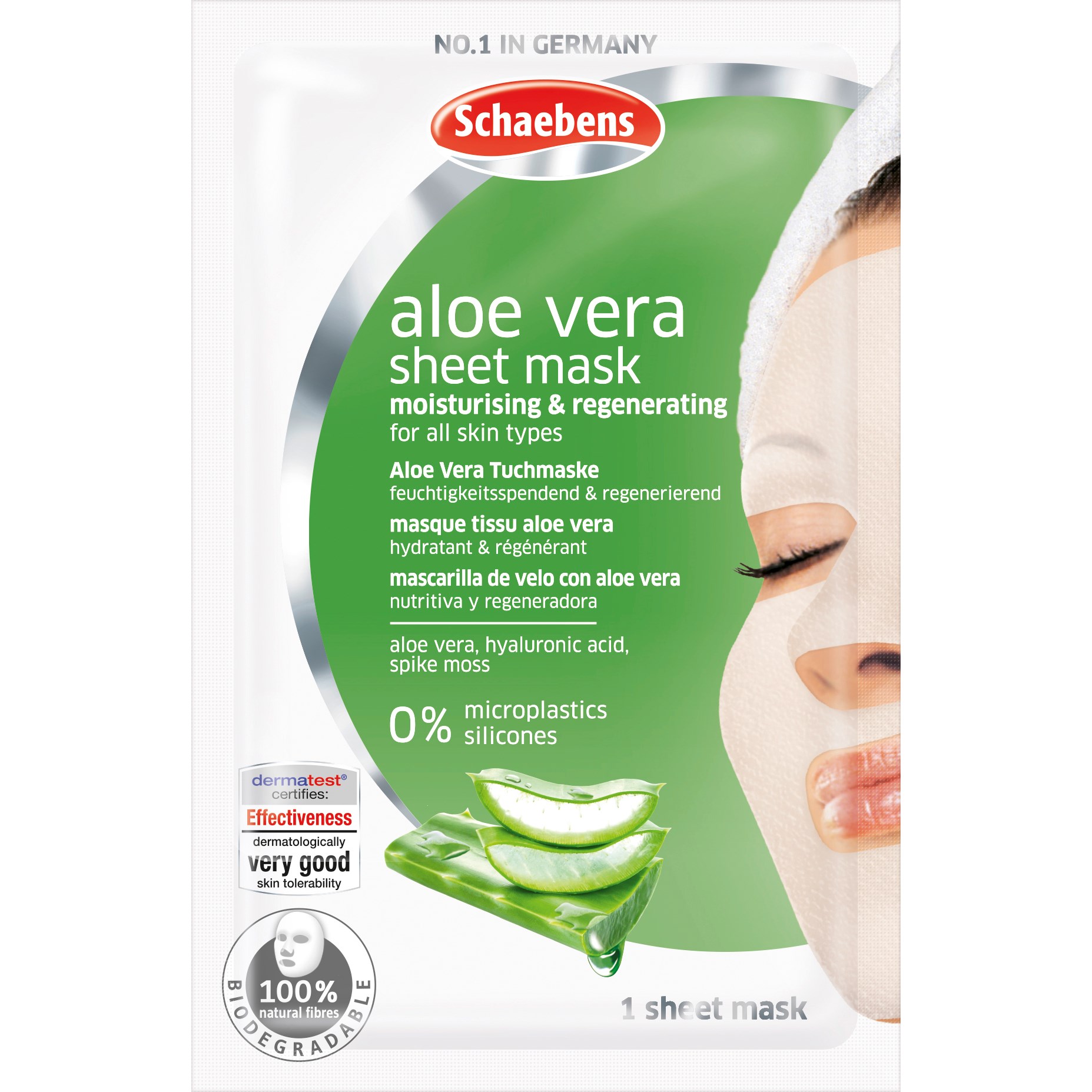 Läs mer om Schaebens Aloe Vera Sheet Mask