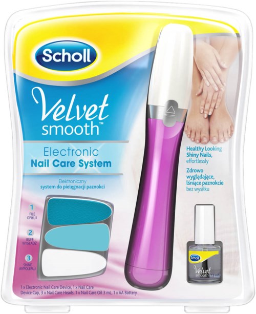 Scholl Velvet Smooth Elektrisk Nagelfil 6 ml
