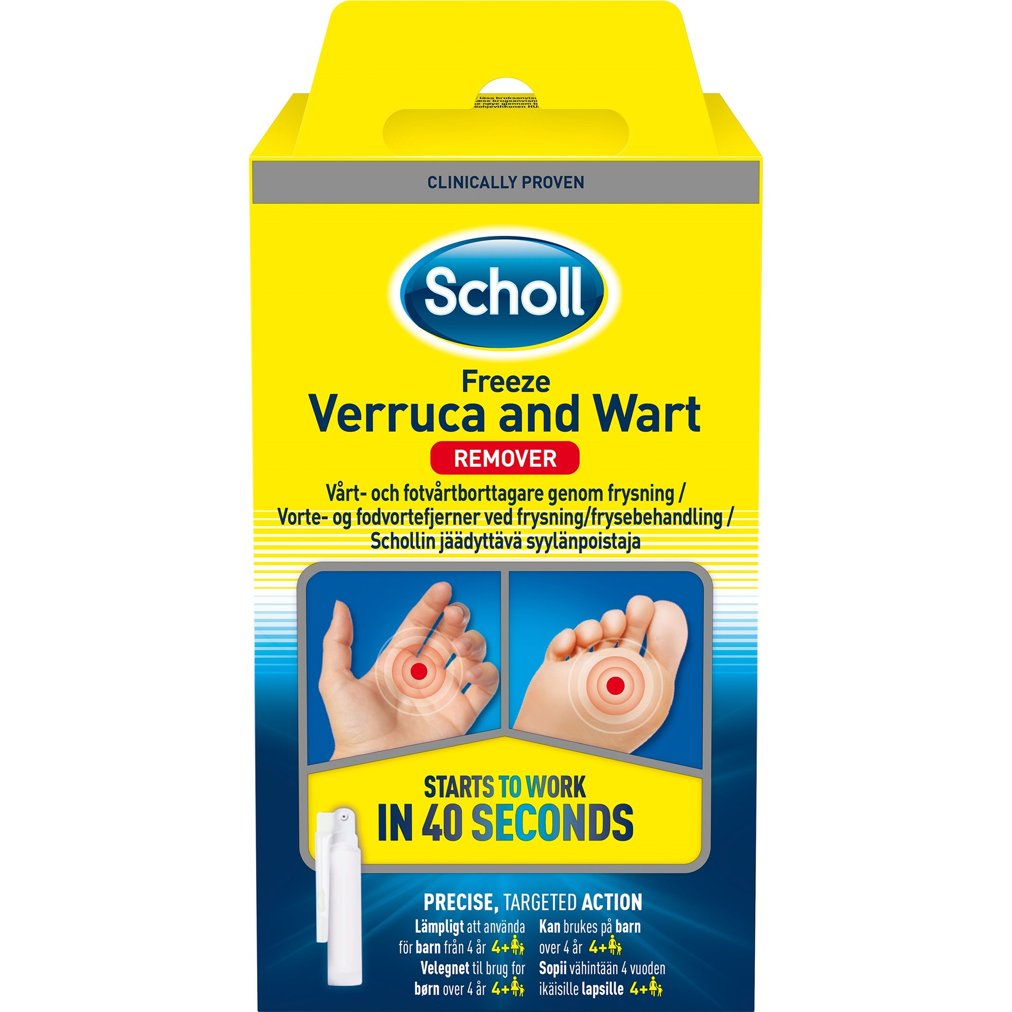 Läs mer om Scholl Wart Remover Freeze Verruca 80 ml
