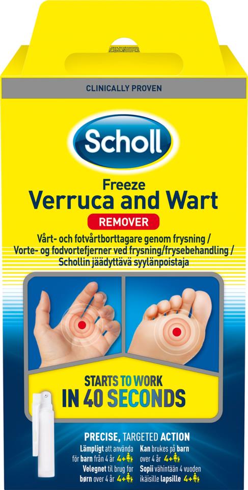 Scholl Wart Remover Freeze Verruca 80ml