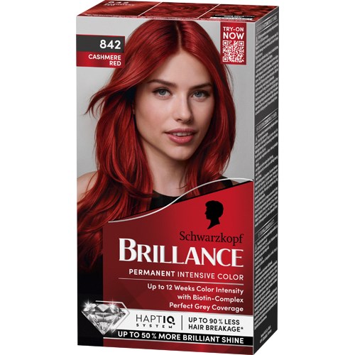 Schwarzkopf Brillance 842 Cashmere Red - 1 pcs