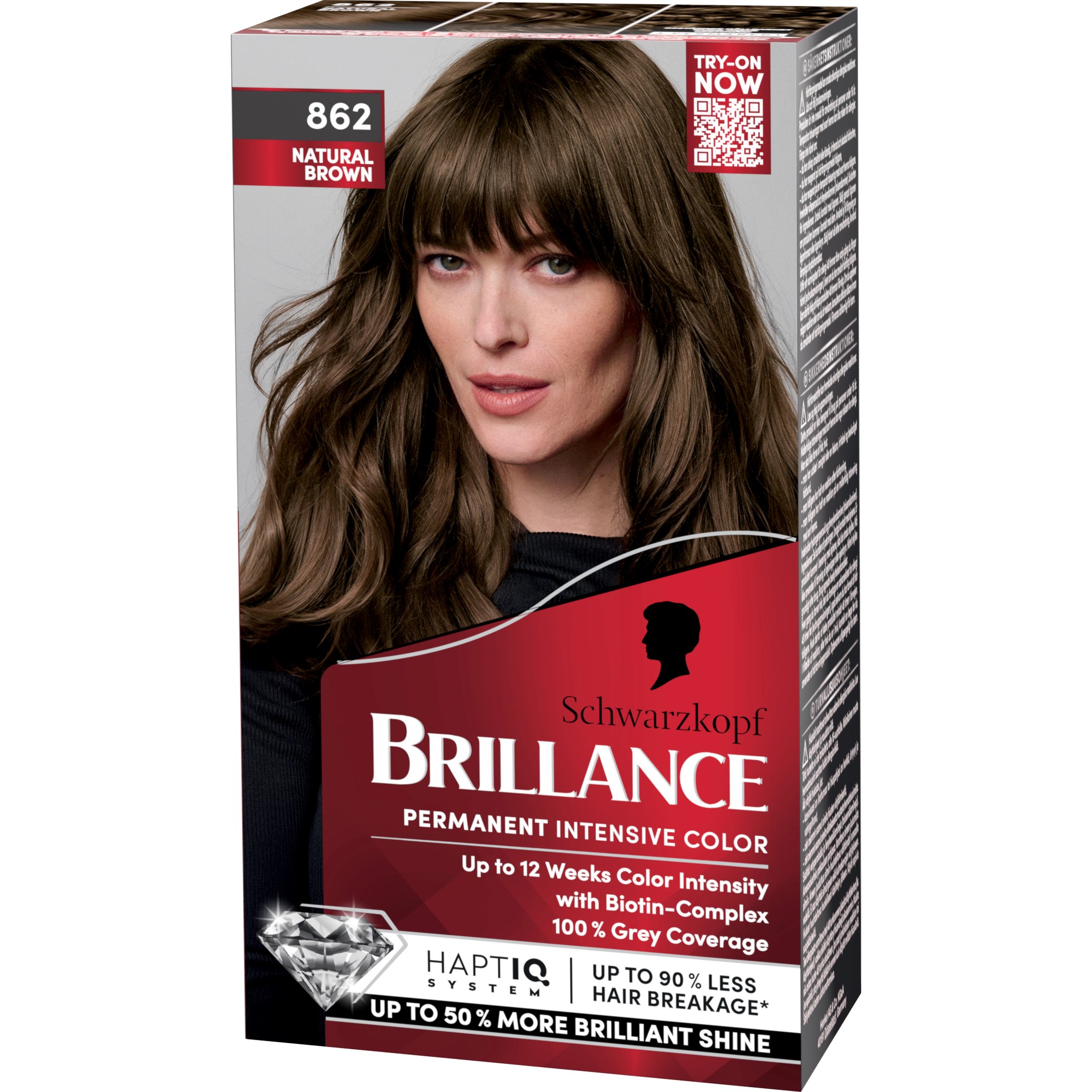 Schwarzkopf Brilliance 862 Natural Brown