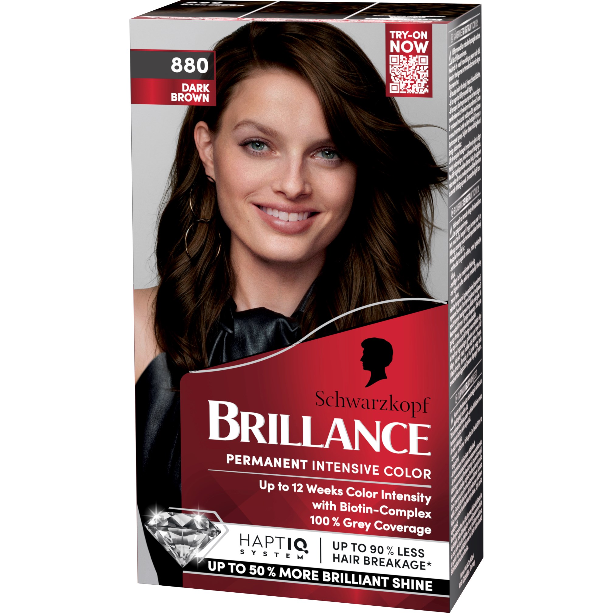 Schwarzkopf Brilliance 880 Dark Brown