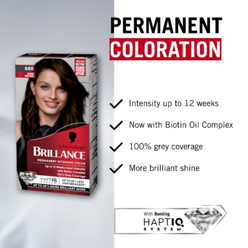 Schwarzkopf Brilliance 880 Dark Brown