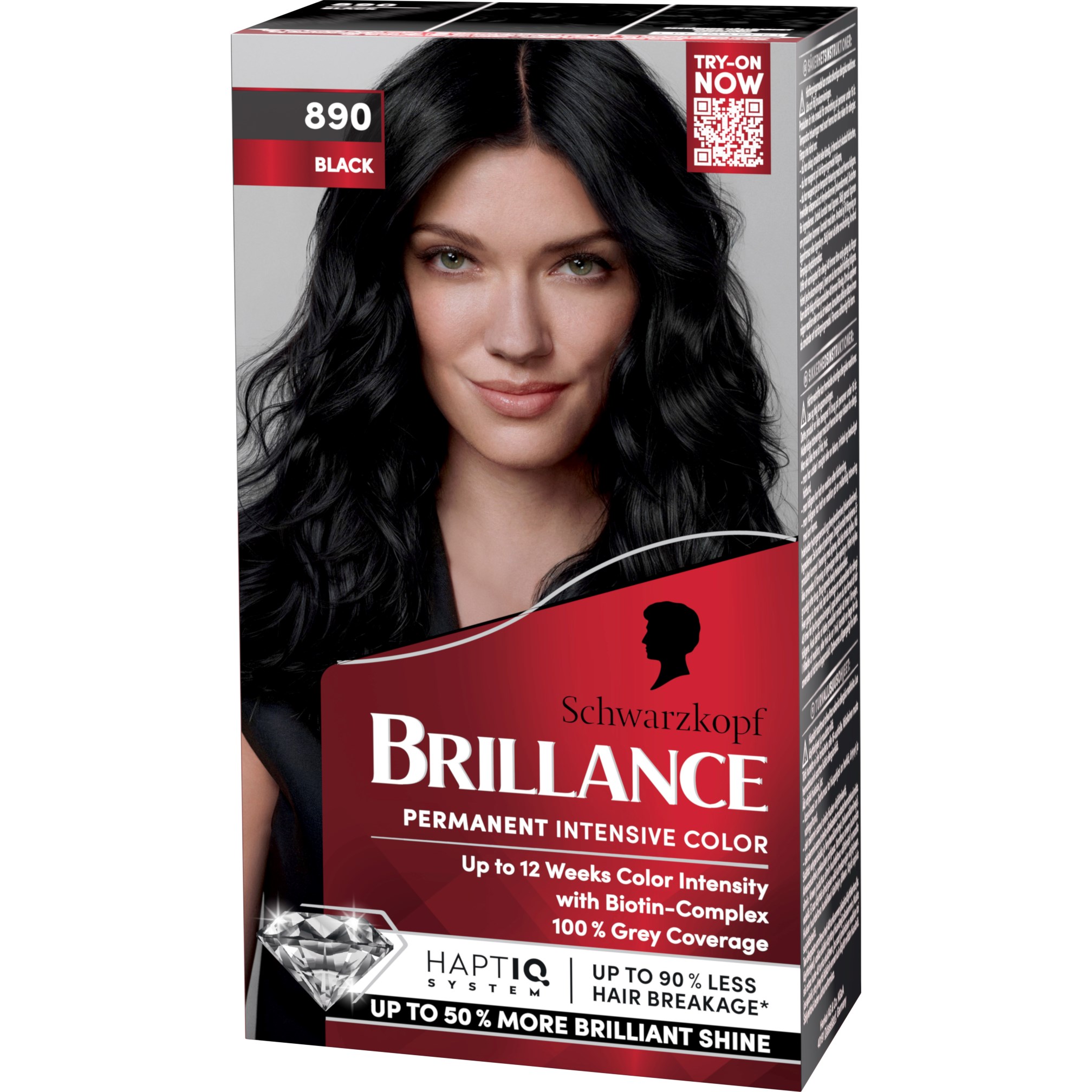 Schwarzkopf Brilliance 890 Black