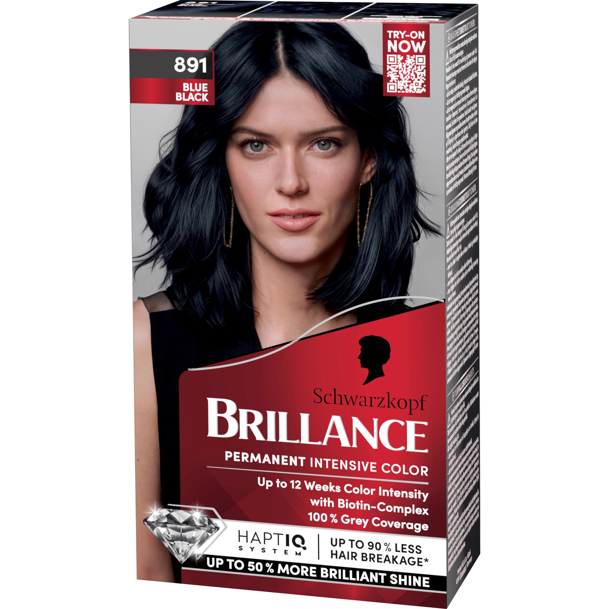 Schwarzkopf Brilliance 891 Blue Black