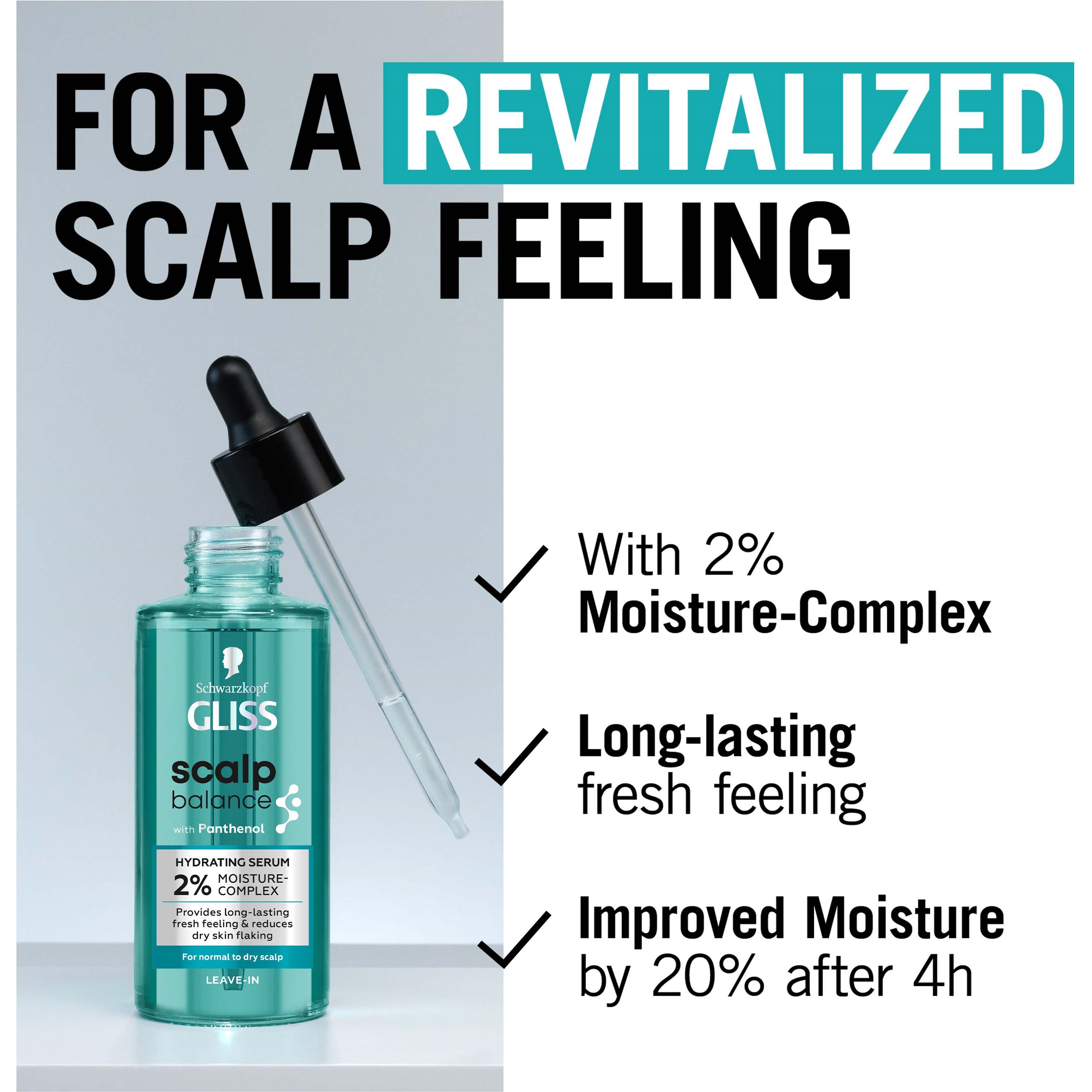 Schwarzkopf Gliss Scalp Balance Hydrating Serum 100 ml (obrázok 3)