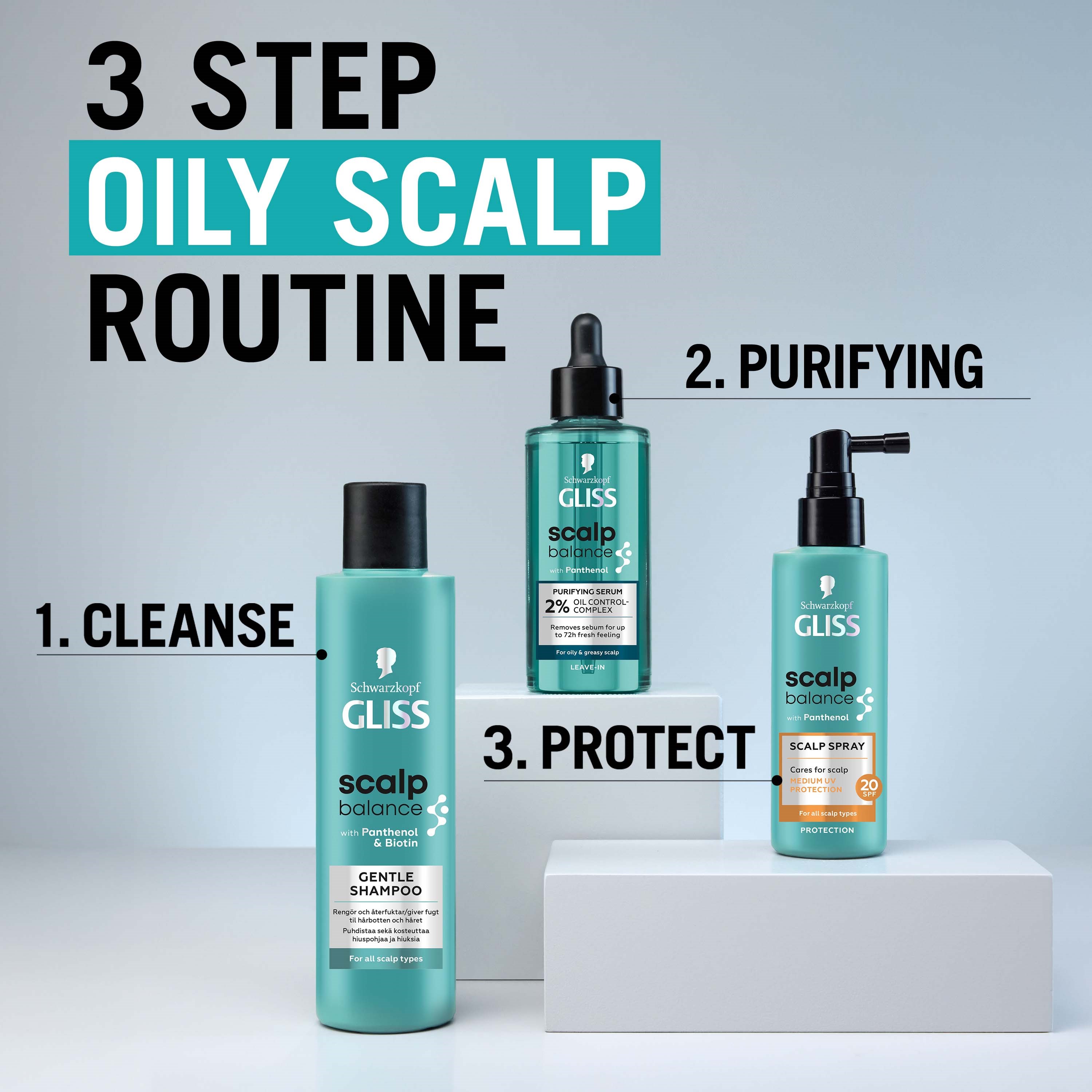 Schwarzkopf Gliss Scalp Balance Purifying Serum 100 ml (obrázok 6)