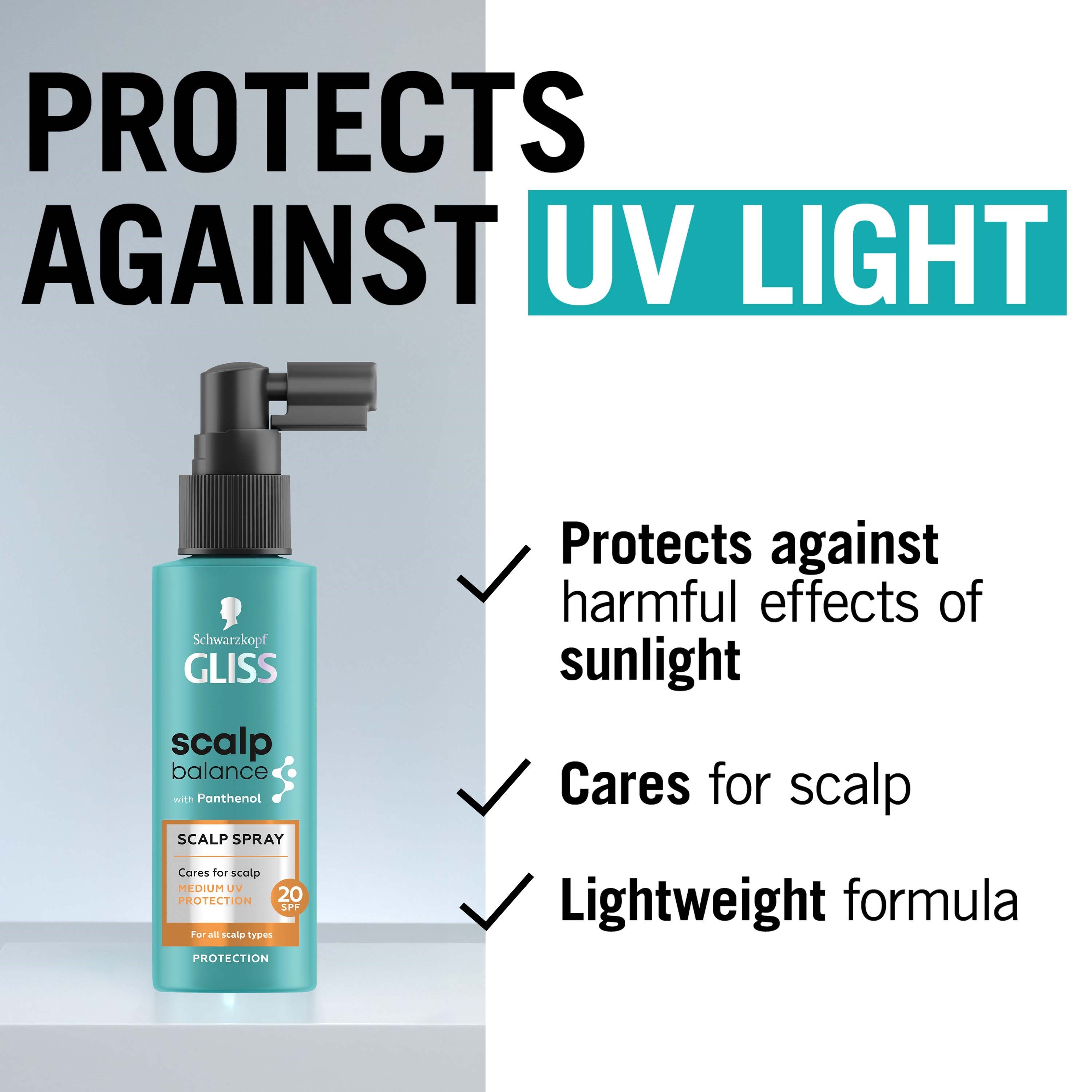 Schwarzkopf Gliss Scalp Balance Scalp Spray 100 ml (obrázok 3)