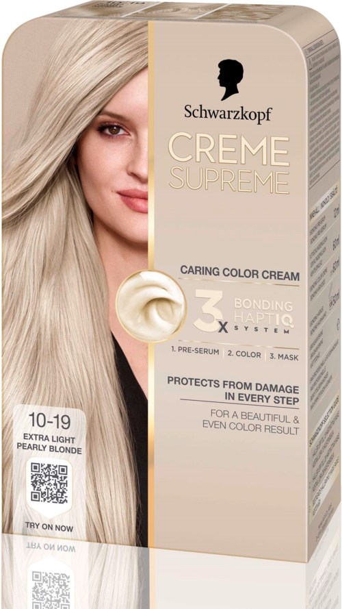 Schwarzkopf Creme Supreme  10-19 Ultra Light Pearly Blonde