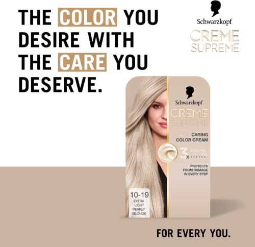 Schwarzkopf Creme Supreme  10-19 Ultra Light Pearly Blonde
