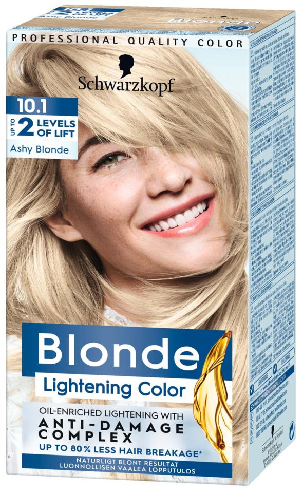 Schwarzkopf Blonde Lightening Color 10.1 Ashy Blonde