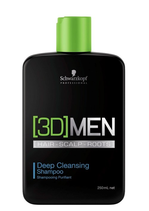 Schwarzkopf Professional 3D Men Deep Clean Shampoo 250 ml