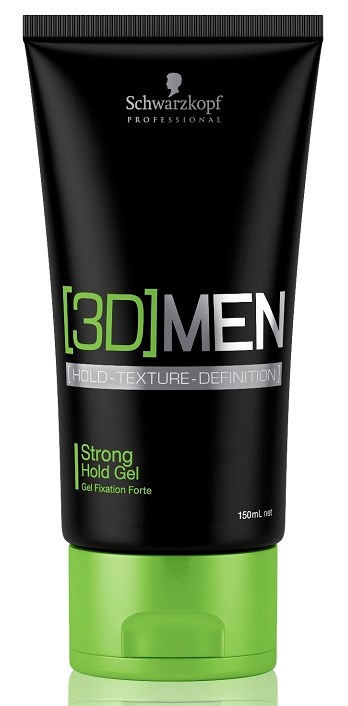 Schwarzkopf Professional 3D Men 3D Strong Hold Gel 150 ml
