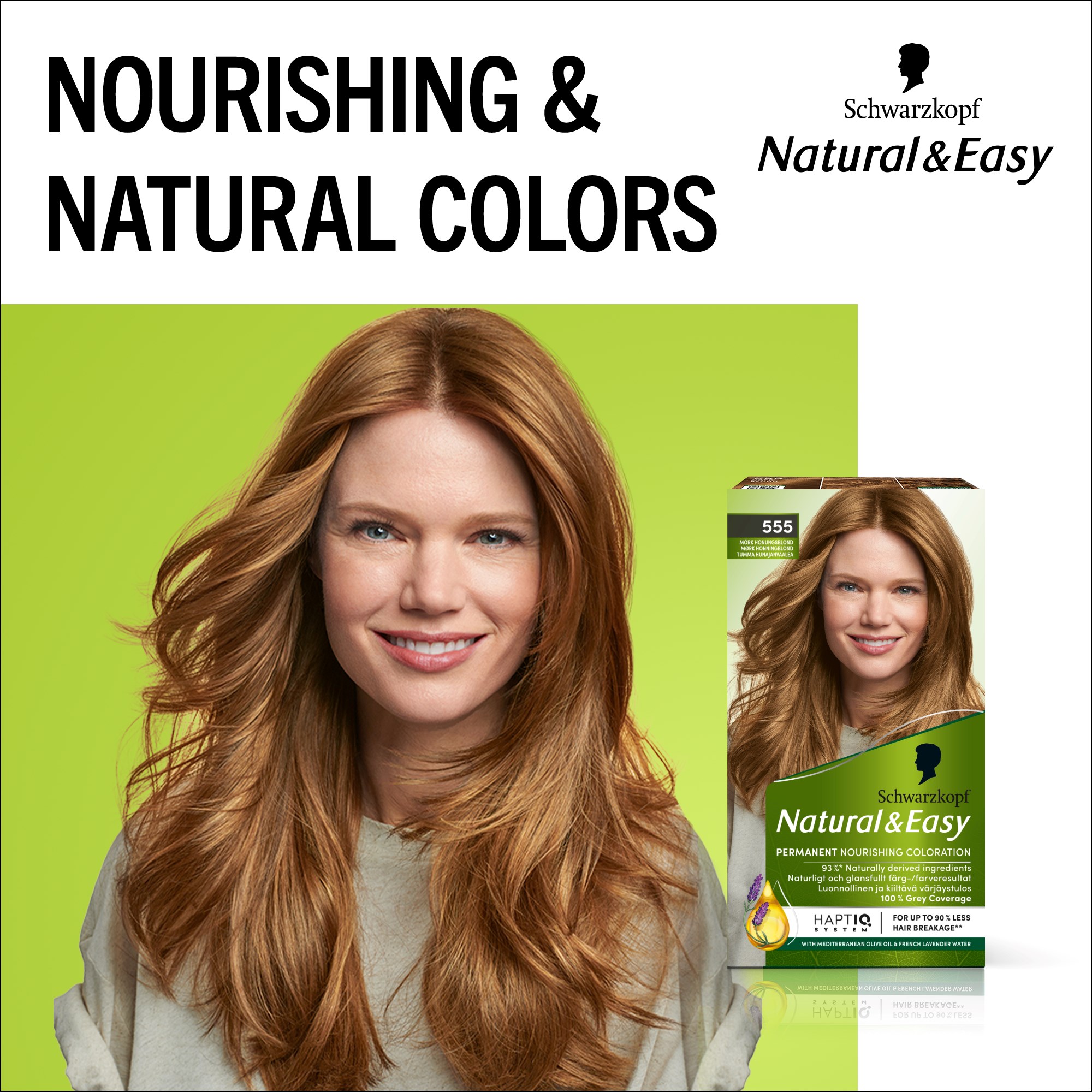 Schwarzkopf Natural & Easy Permanent Nourishing Coloration 555 Mörk H (obrázok 11)