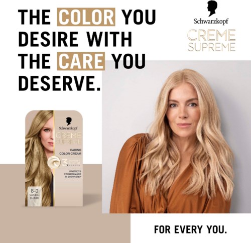 Schwarzkopf Creme Supreme  8-0 Natural Blonde