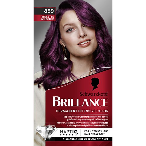 Schwarzkopf Brillance Permanent Intensive Color 859 Violette Wild Sil