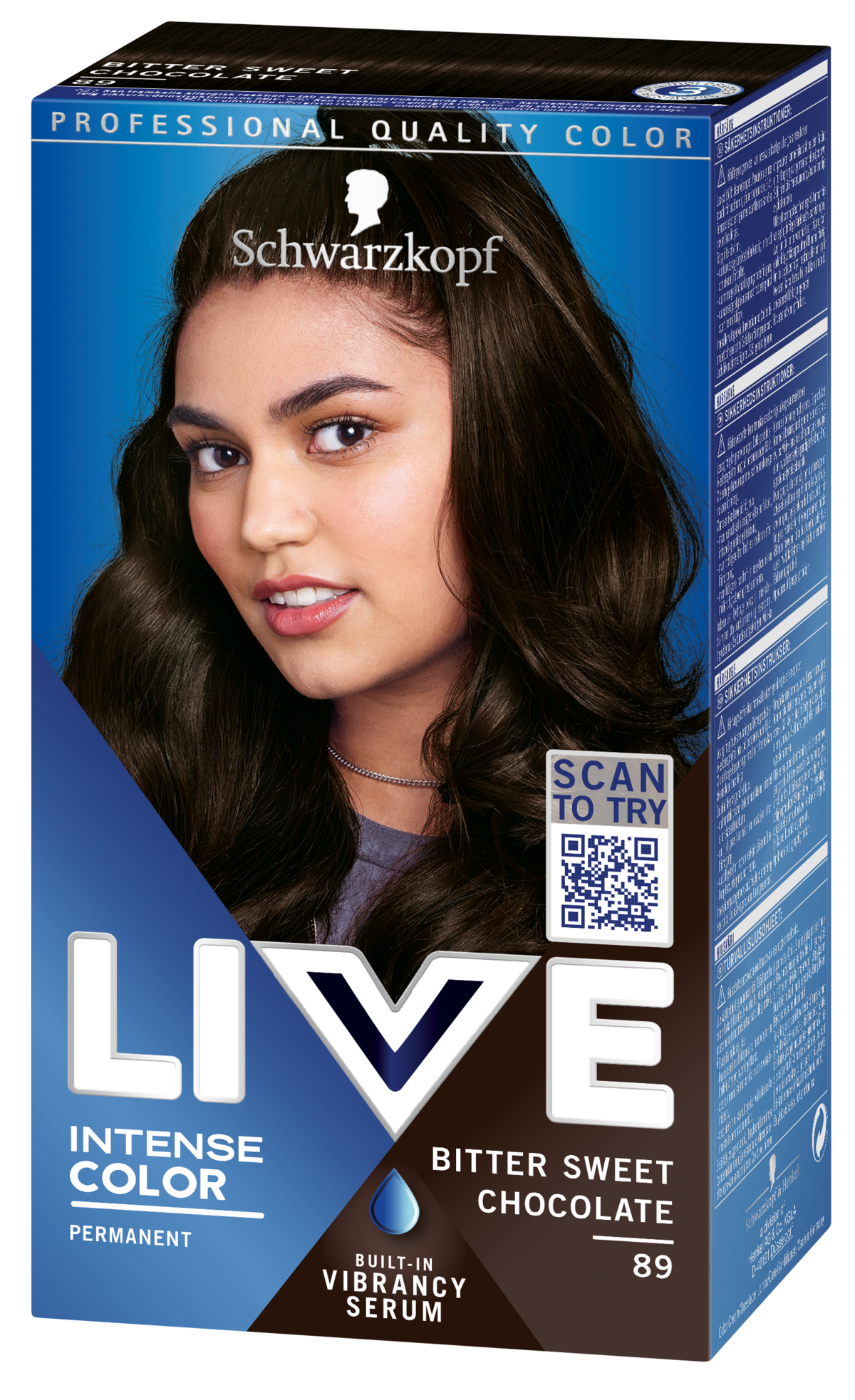 Schwarzkopf LIVE Intense Color 89 Bitter Sweet Chocolate | lyko.com